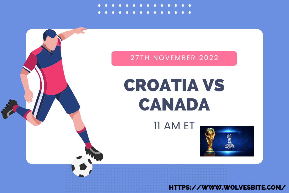 Croatia vs Canada live stream