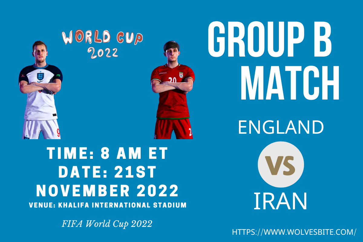 England vs Iran final lineups: Starting XIs, Kickoff Time, Date, Venue ...