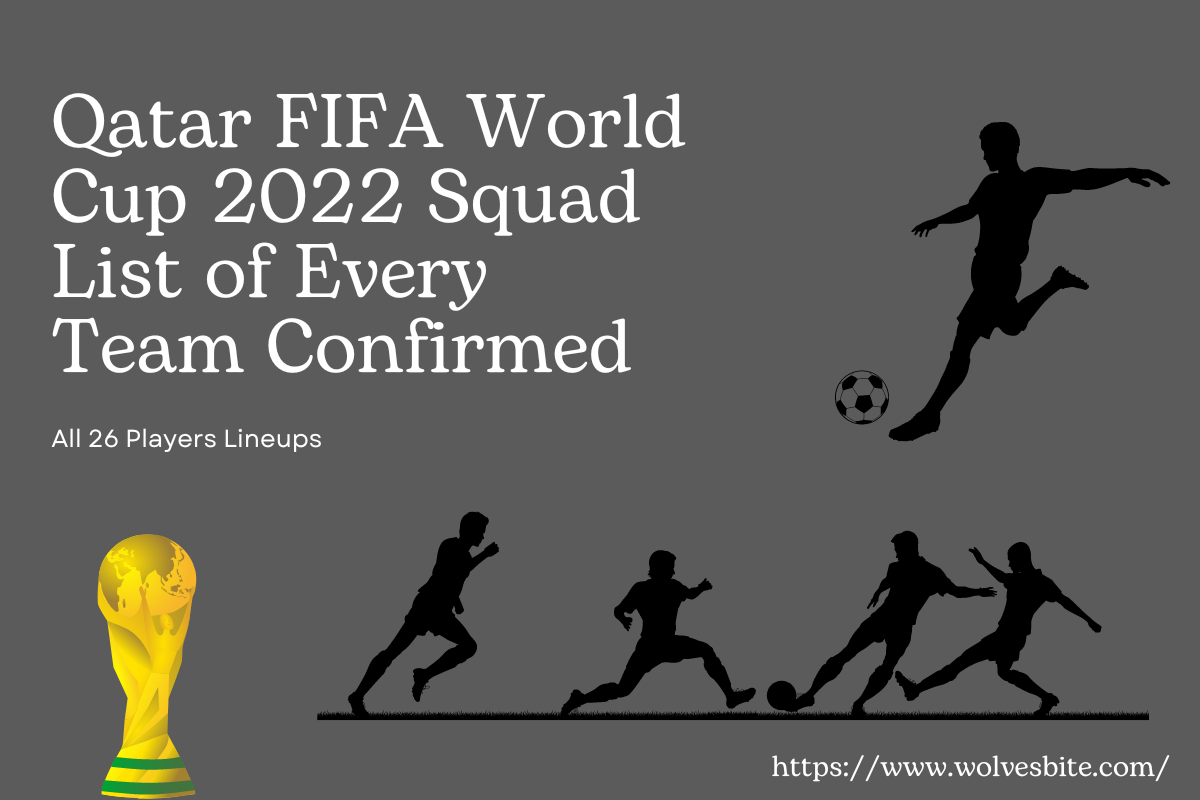FIFA World Cup 2022 Squad List of Every Team Confirmed