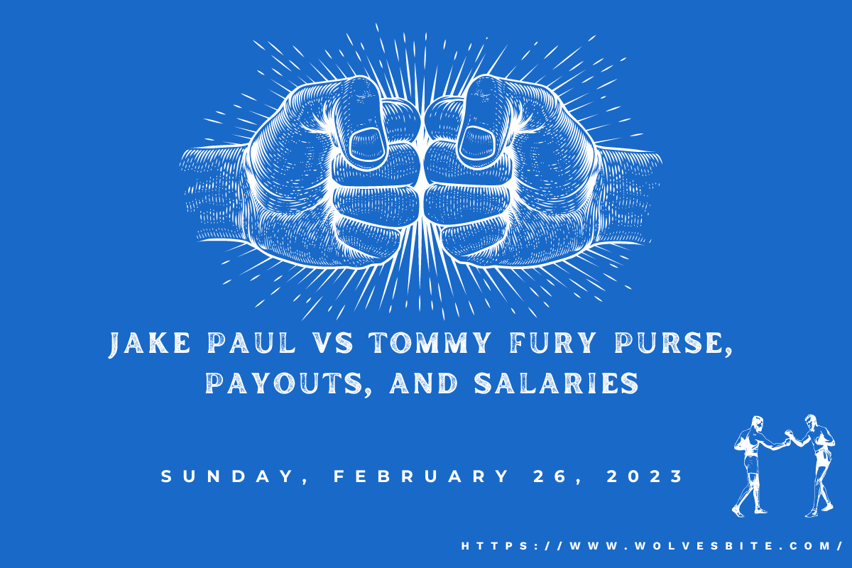 Jake Paul vs Tommy Fury Purse